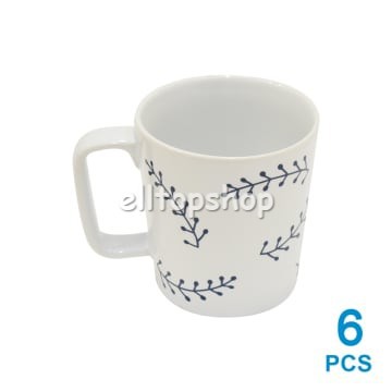MUG / GELAS / CANGKIR SET 6 PCS APPETITE ANGELONIA