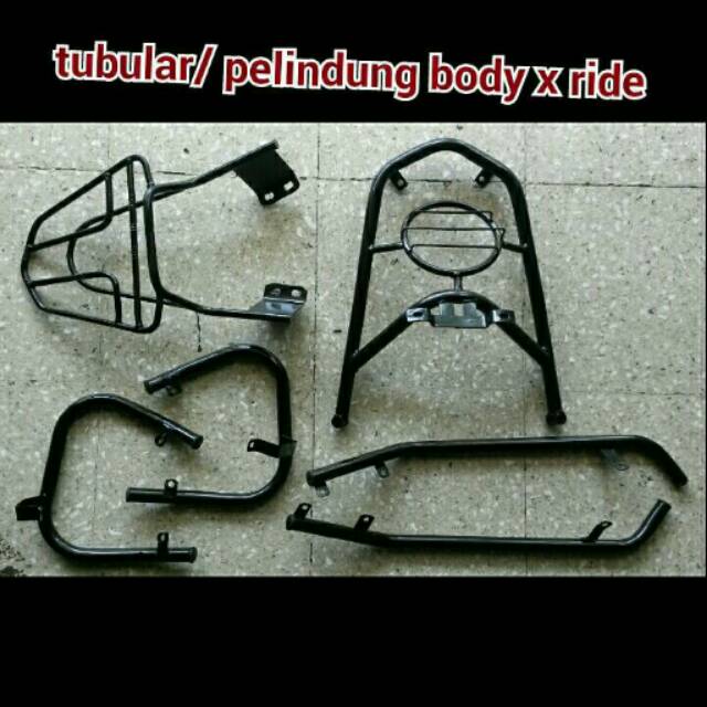 PELINDUNG BODY GUARSET TUBULAR X RIDE XRIDE FULL SET