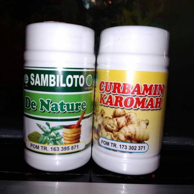 BISA COD Obat Sariawan Akut Paling Ampuh Curbamin Sambiloto De Nature
