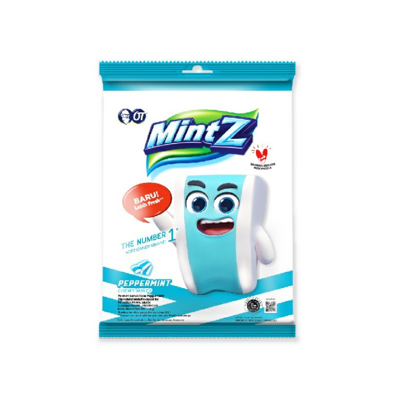 

MintZ permen rasa peppermint 115g