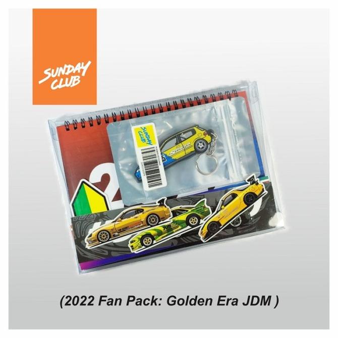 

[[COD]] Sunday Club 2022 Fan Pack Vol.04: Golden Era JDM Kalender Hot Wheels SPECIAL Kode 1372