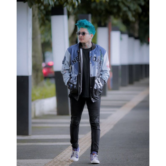 TERBARU Jaket baseball varsity MLB NY