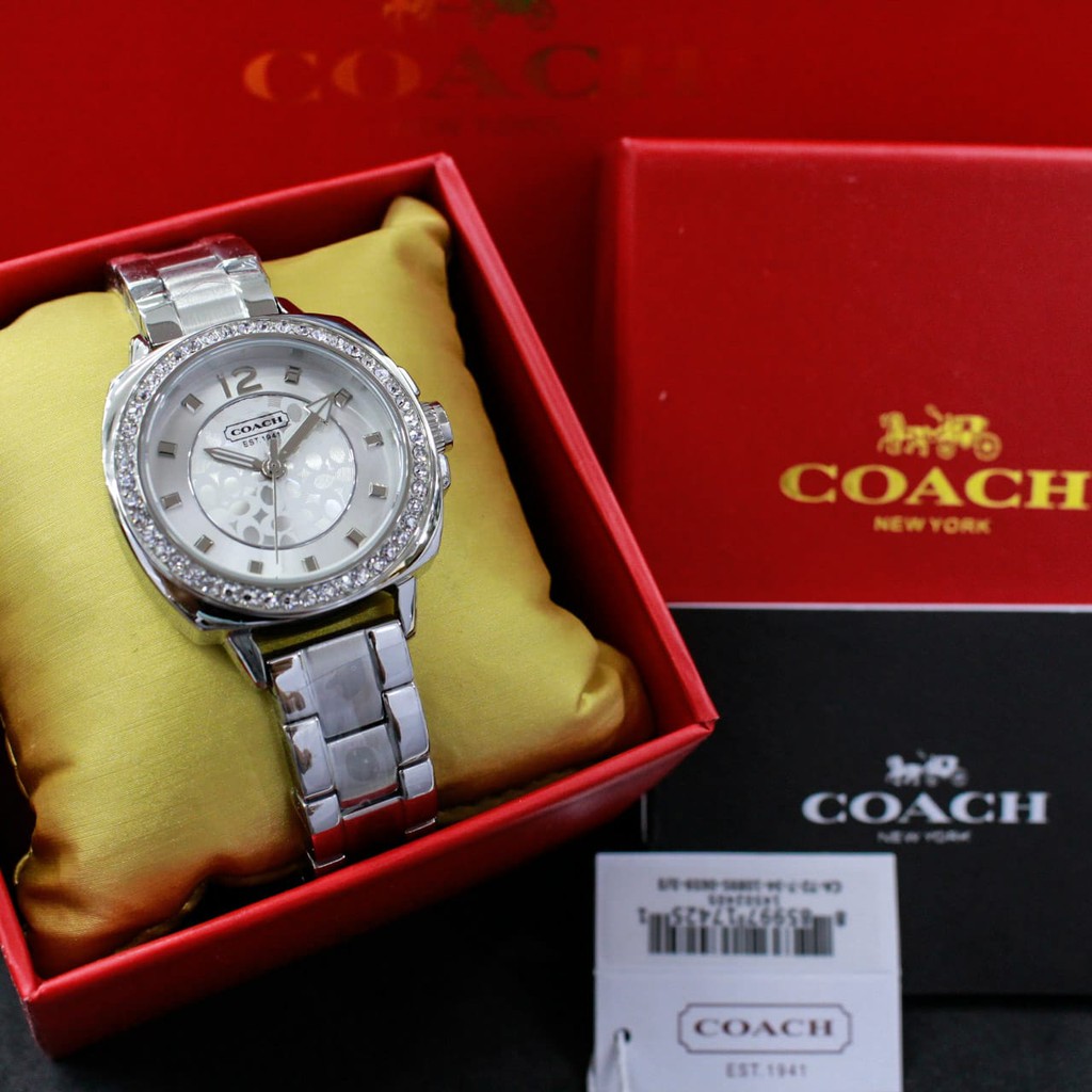 [ ORIGINAL - COACH WATCH ] Coach 145842 Stainless Strap