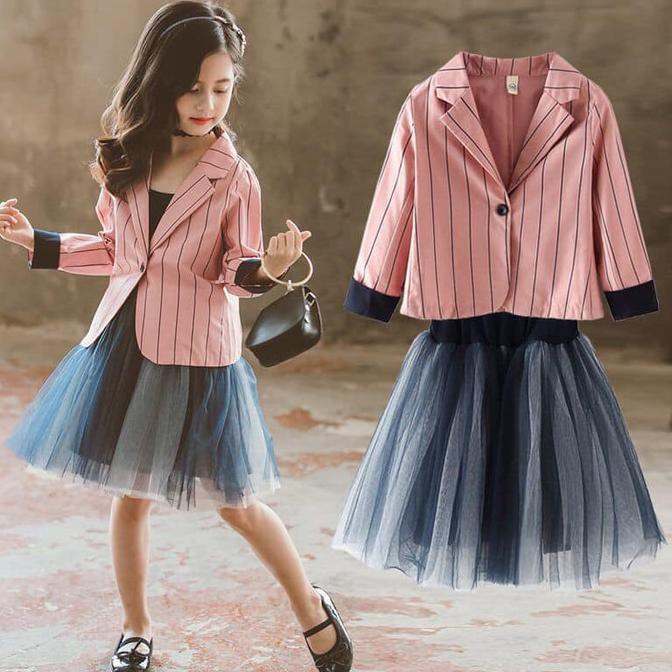 Setelan Anak Perempuan - BLAZER ANAK TANGGUNG / SETELAN BLAZER REMAJA