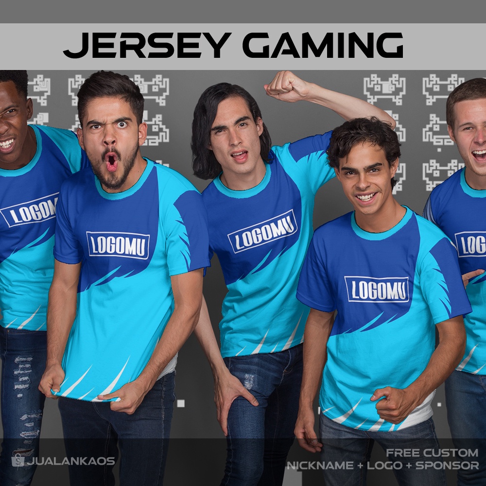 Baju Kaos Jersey Gaming ESports 37 Printing Custom