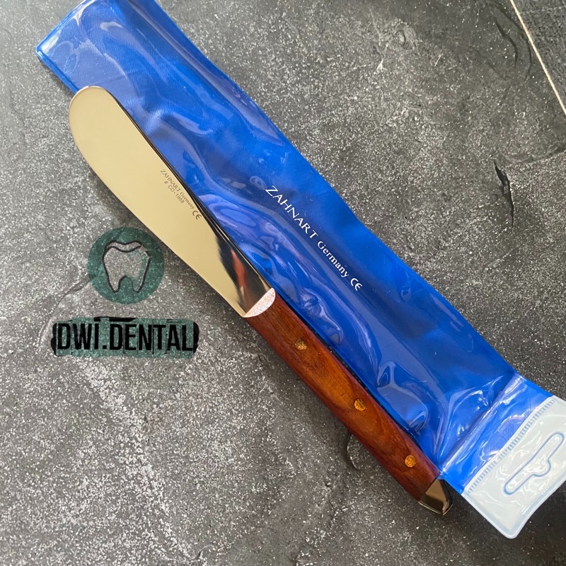 Dental spatula Kayu gips gipsum alginate alginat elastomer