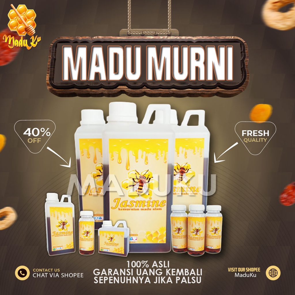 

Madu Murni Asli Tanpa Campuran Fresh Honey Murah Berkualitas Kaya Manfaat Madu Hutan Alami ashifa al shyfa5