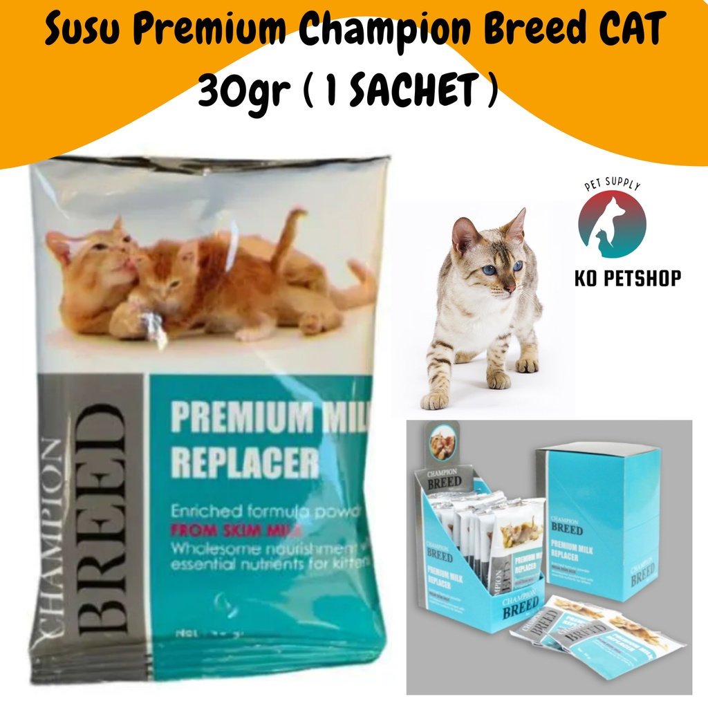 Susu Premium Champion Breed CAT 30gr ( 1 SACHET )