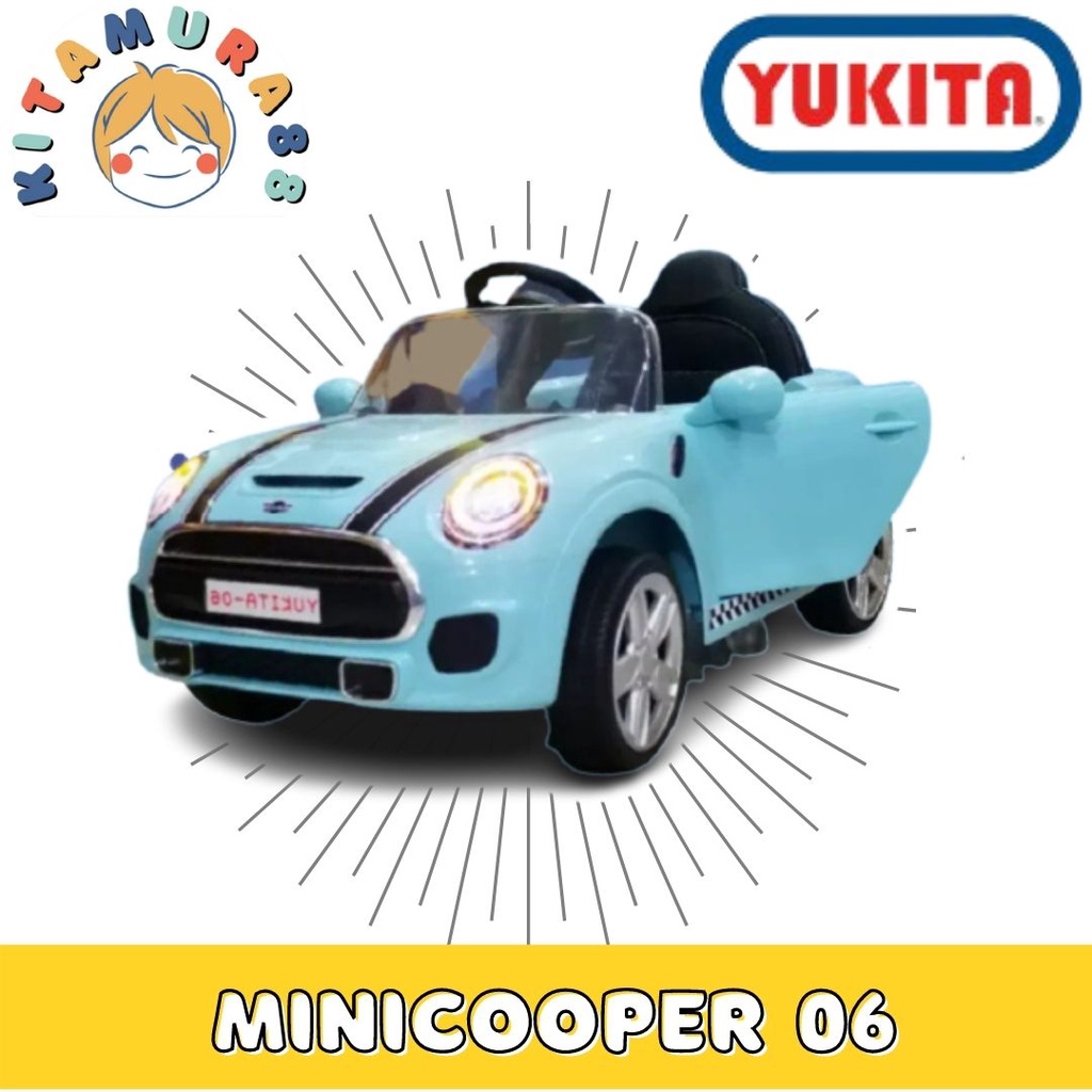 Mainan Anak - Mobil Aki Minicooper YUKITA KYZ 06