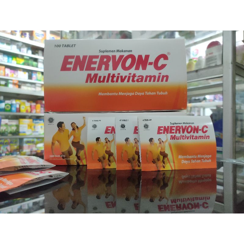 ENERVON - C @1Strip @4Tablet enervonc