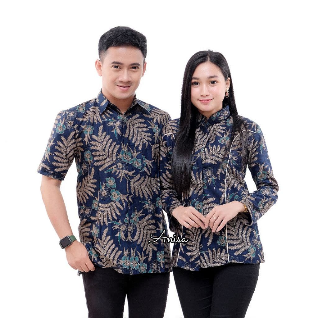 baju batik couple blouse |  baju batik couple rok blus | baju batik blus couple | baju batik couple 