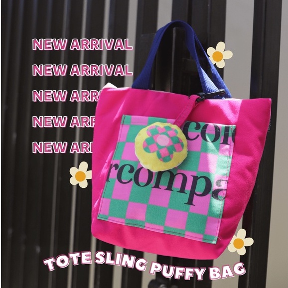 TOTE SLING PUFFY BAG