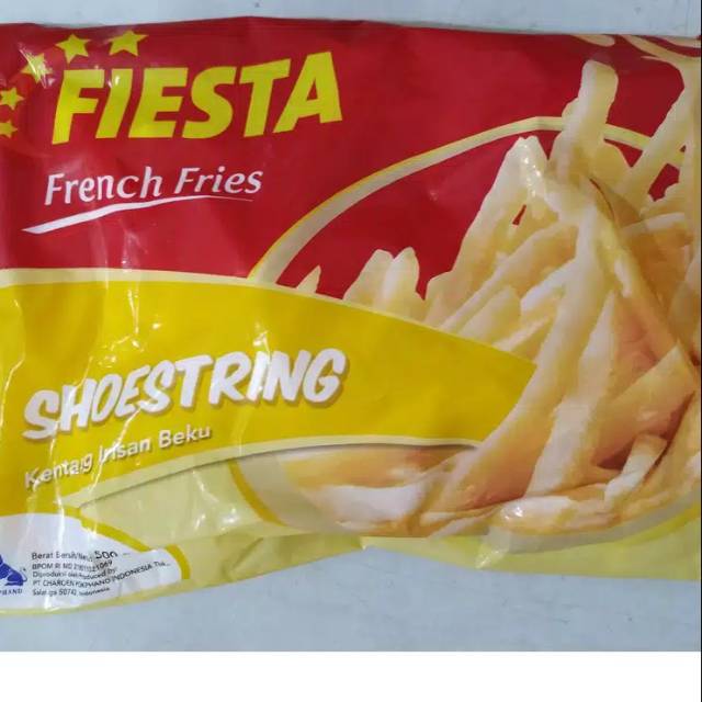 

FIESTA KENTANG GORENG FRENCH FRIES SHOESTRING 500GR