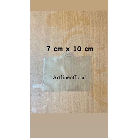 

Plastik Mika/ Cover Bening / ATM /KTP / ID CARD 7 cm ×10 cm(1 PACK ISI 100)