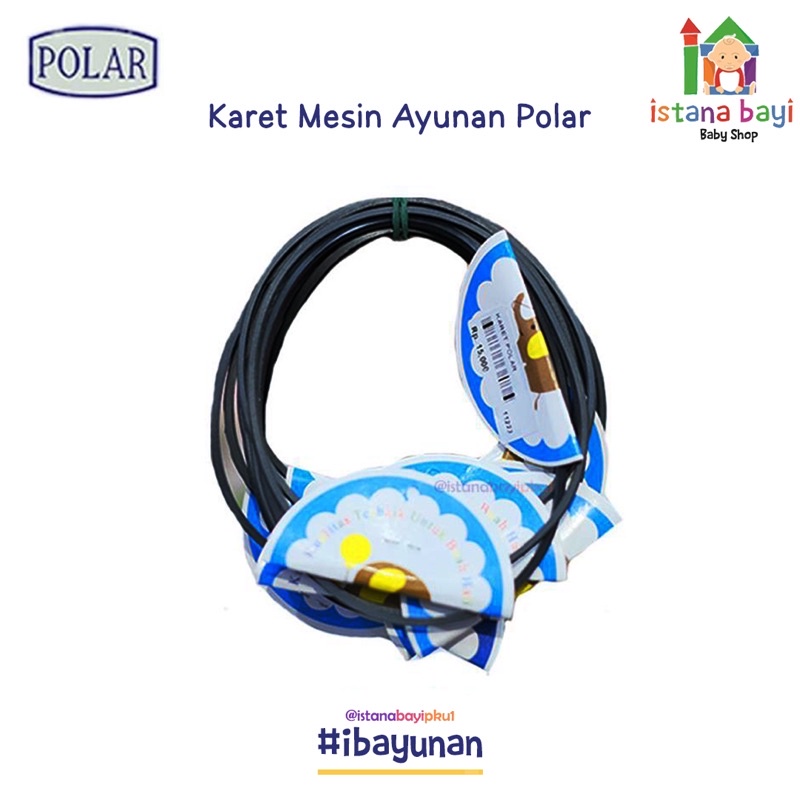 Polar Karet  Mesin Ayunan Elektrik 1 Pcs/Karet spare part dinamo ayunan Polar