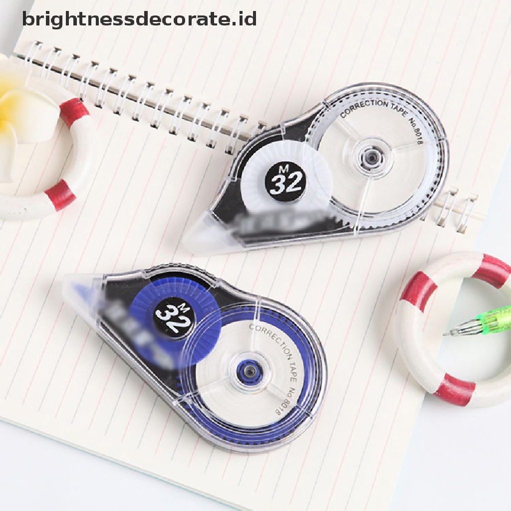 Correction Tape Warna Putih Ukuran 32m X 5mm Untuk Sekolah / Kantor