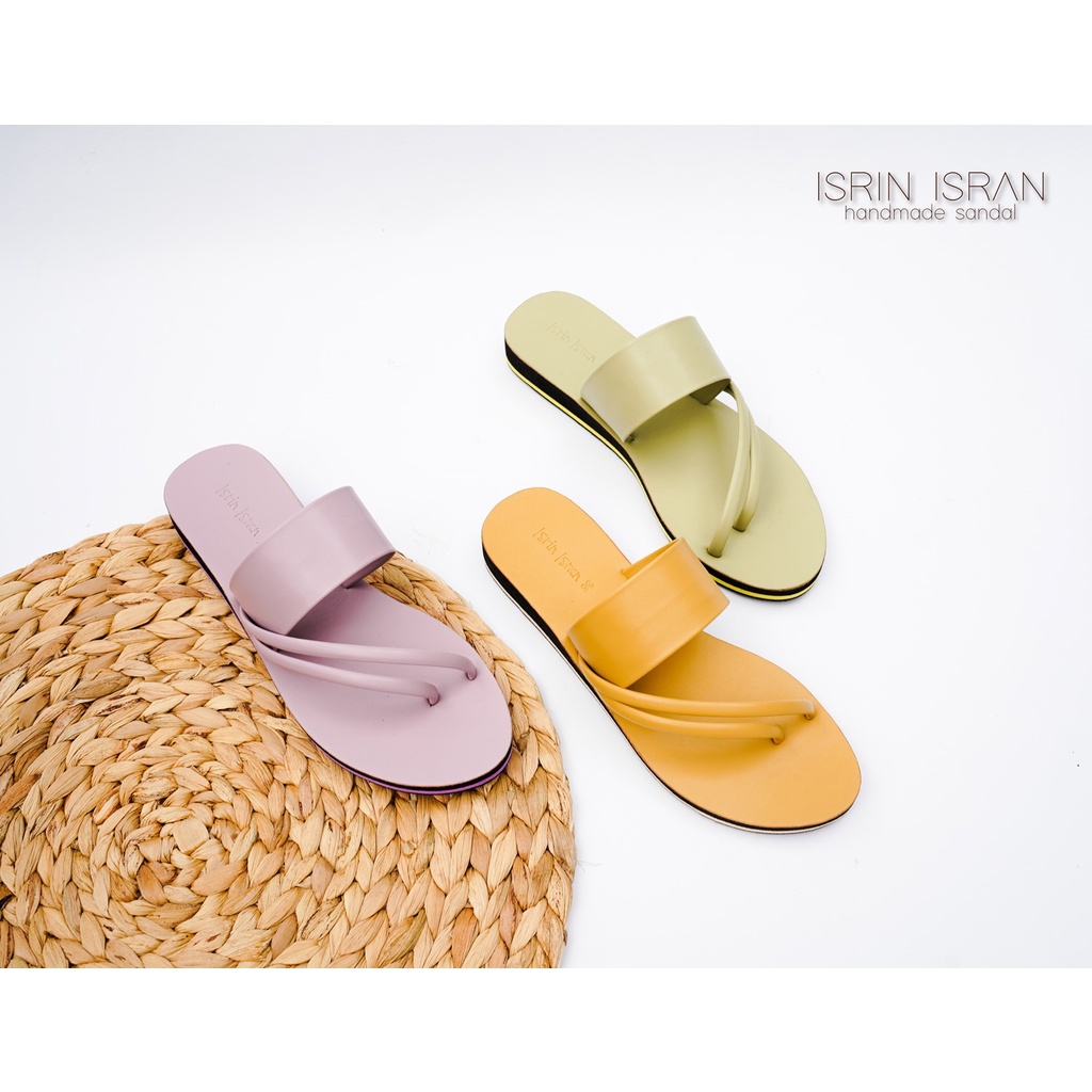 ISRIN ISRAN ORIGINAL AMAI Sendal Slip On Wanita Teplek