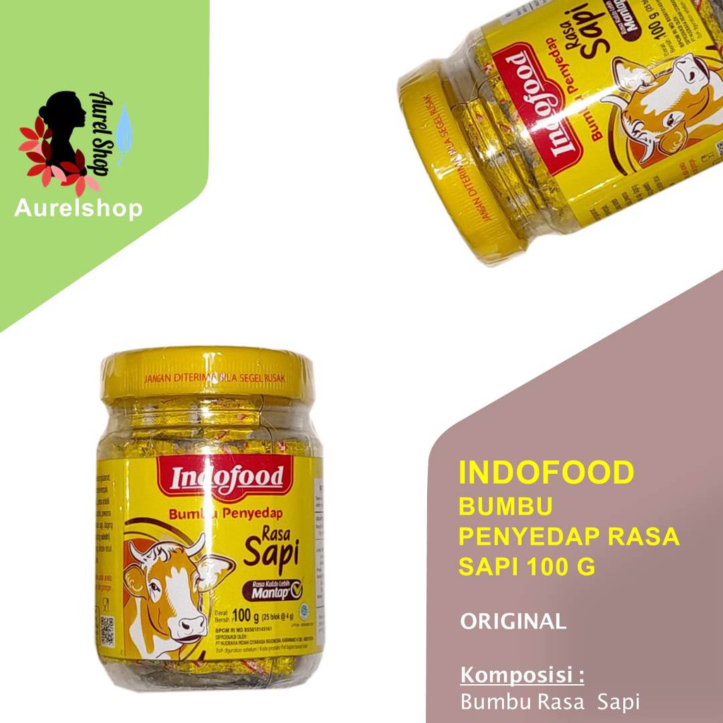 

INDOFOOD Bumbu Rasa Sapi kemasan 100 gram