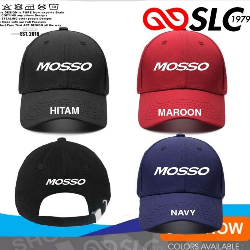 TOPI PREMIUM BASEBALL SNAPBACK SEPEDA MOSSO CUSTOM