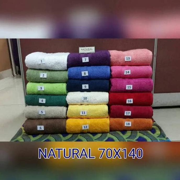 Handuk Natural 70x140 Handuk Mandi Handuk Hotel Handuk Bagus