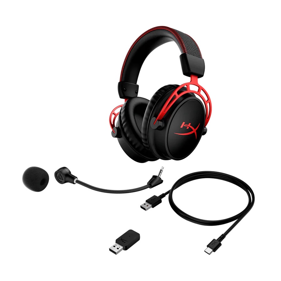 HyperX Cloud Alpha Wireless Gaming Headset with DTSX Spatial Audio