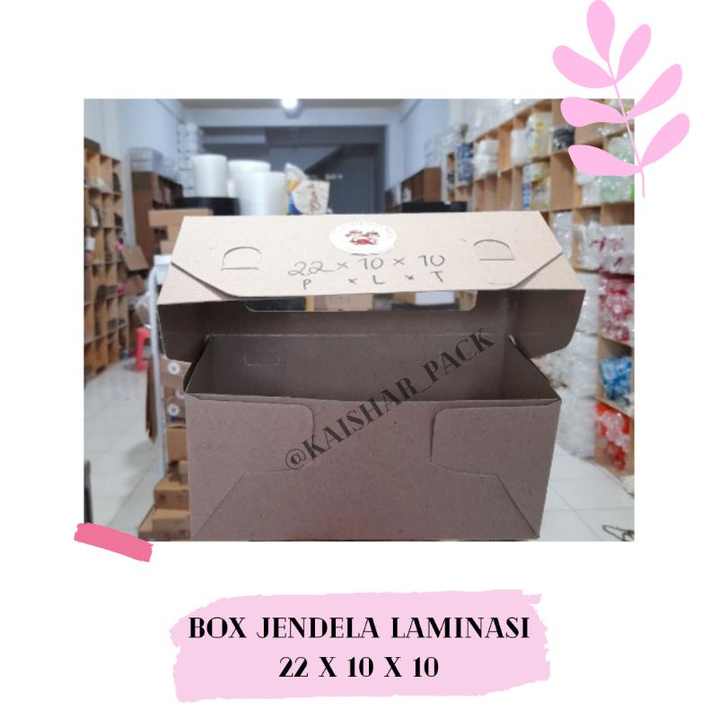 

KAISHAR - KARDUS LAMINASI DAN NON LAMINASI 22X10X10 / PIECES