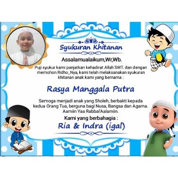 

SALE!!! Stiker Khitanan Anak 7x10 CM - Request Foto Anak -Stiker murah/bisa request/Paling dicari paling diminati terlaris terbaru terbaik tebal - PALING DIMINATI / CARI - CETAK STIKER KHITANAN KEBUMEN