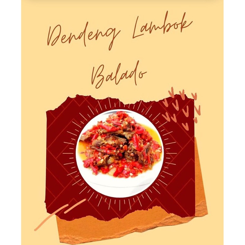 

Dendeng Lambok Balado 250 g 500 g & 1 kg