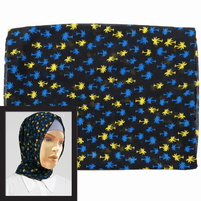 Hijab / Jilbab Wanita Poponina Rodeo Drive Scarf (Black)