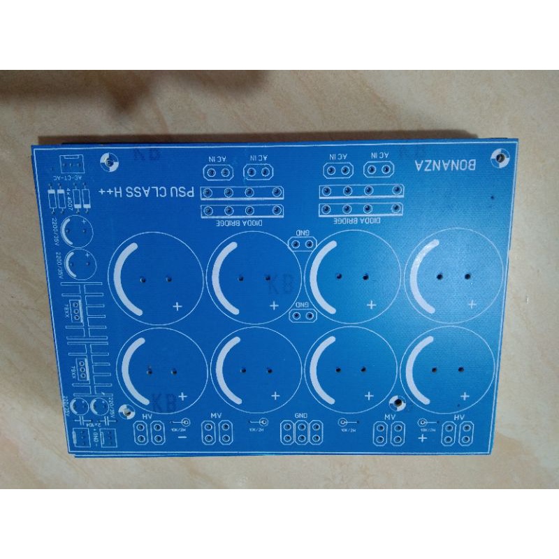 Pcb Psu class H isi 8 elko