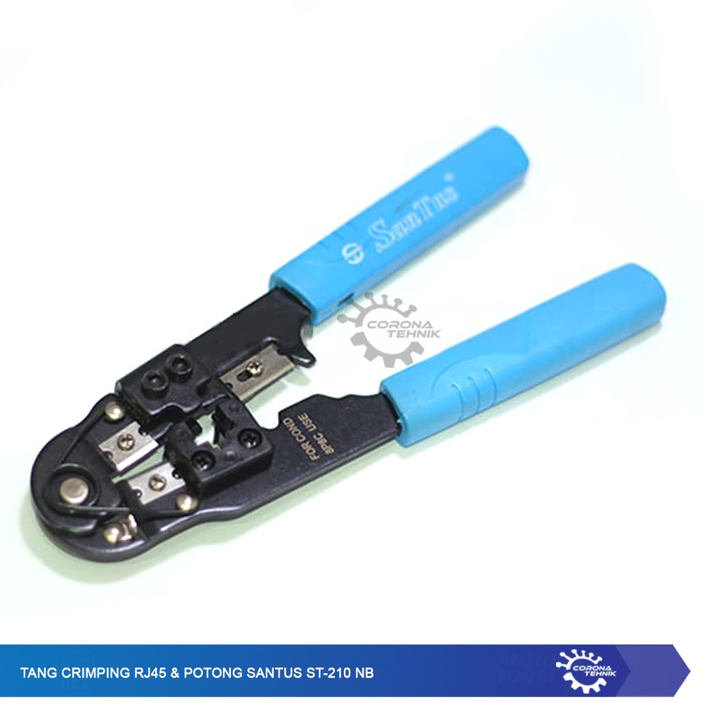 Tang Crimping RJ45 + Potong Santus ST-210 NB