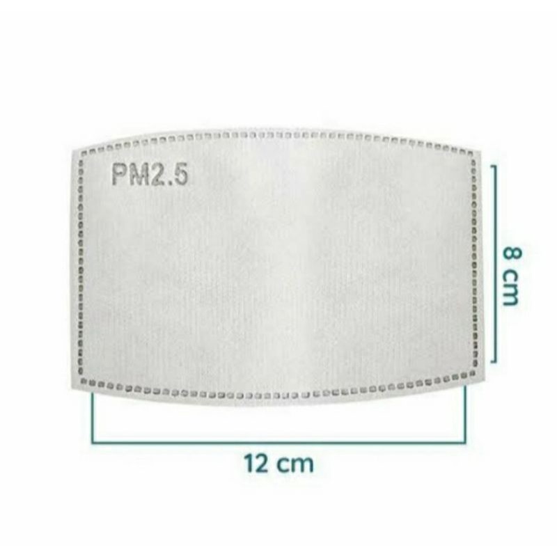 Filter Masker PM 2.5/ Filter masker Karbon 10pcs