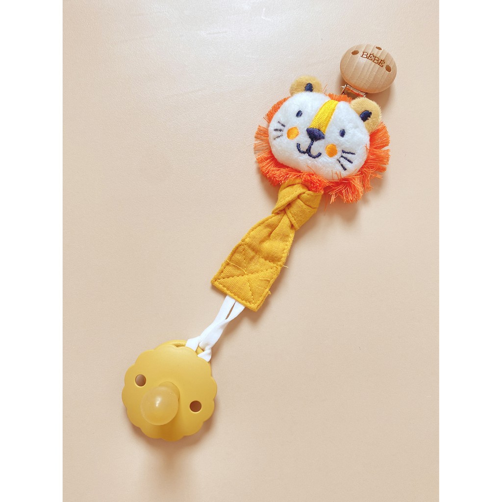 BEBE Cotton Fabric Pacifier Clip | Klip Jepitan Empeng Kain