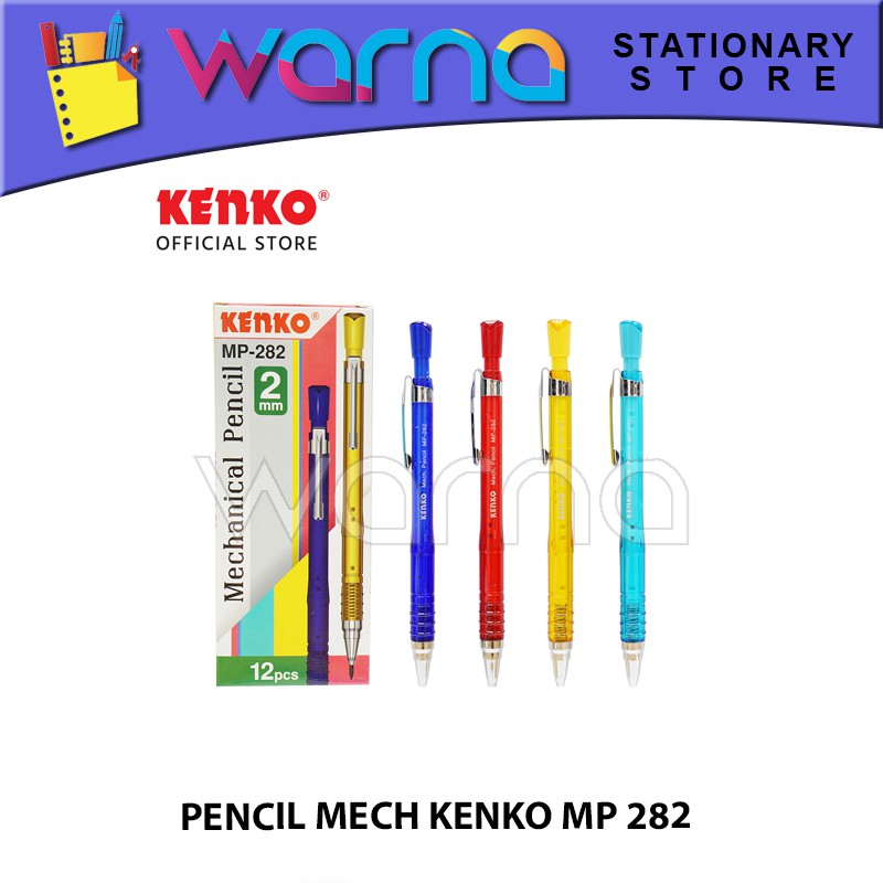 

PENCIL MECHANIC PENSIL MEKANIK KENKO 2.0 MM MP 282