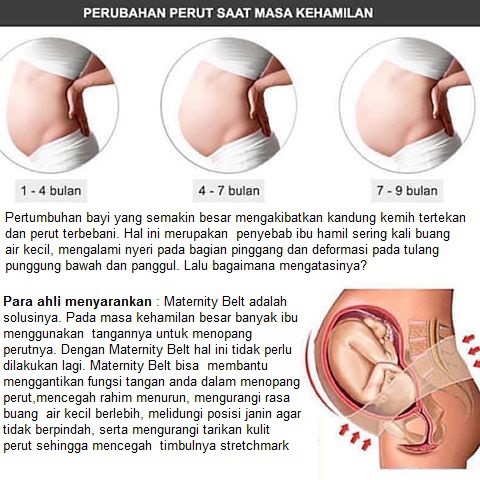 Mooimom Maternity Belt Sabuk Penyangga Perut Ibu Hamil