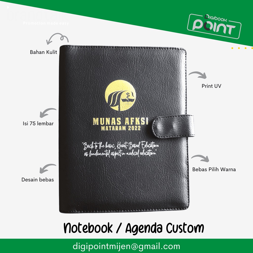 

Binder / Agenda Kulit Custom - Desain Suka - Suka