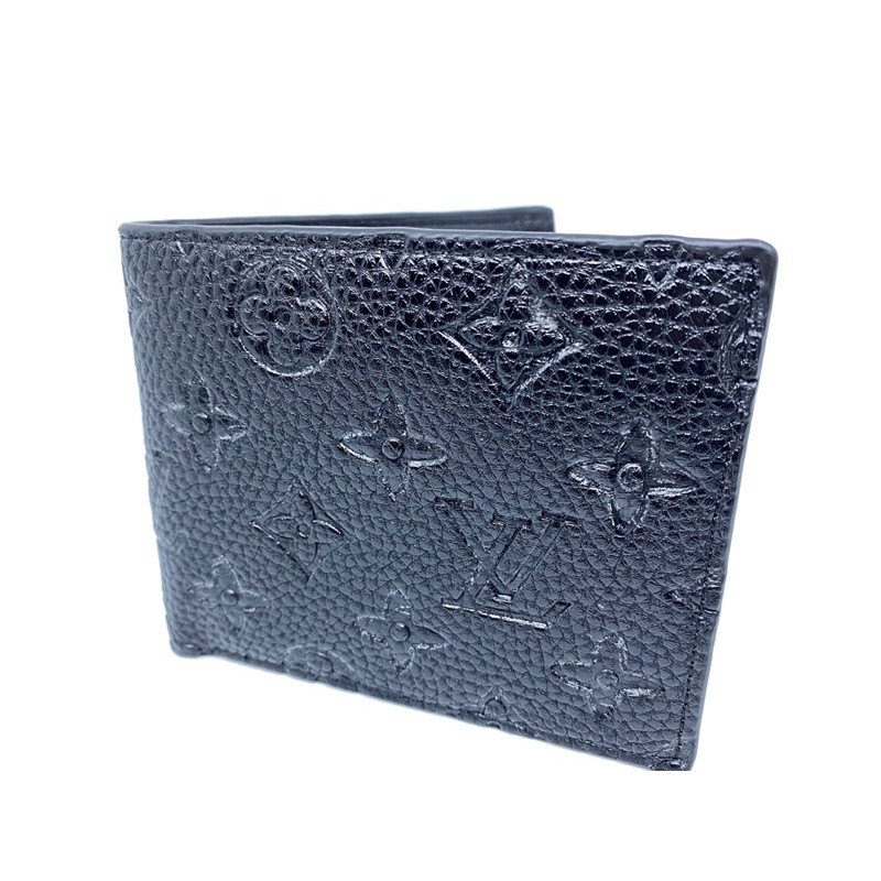 (PREMIUM) dompet lipat pria LOUIS VUITTON hitam
