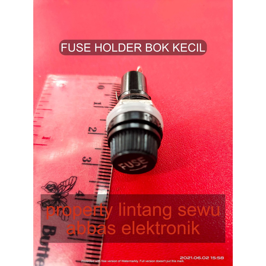 FUSE HODER KECIL TEMPAT SIKRING BOX BOKS