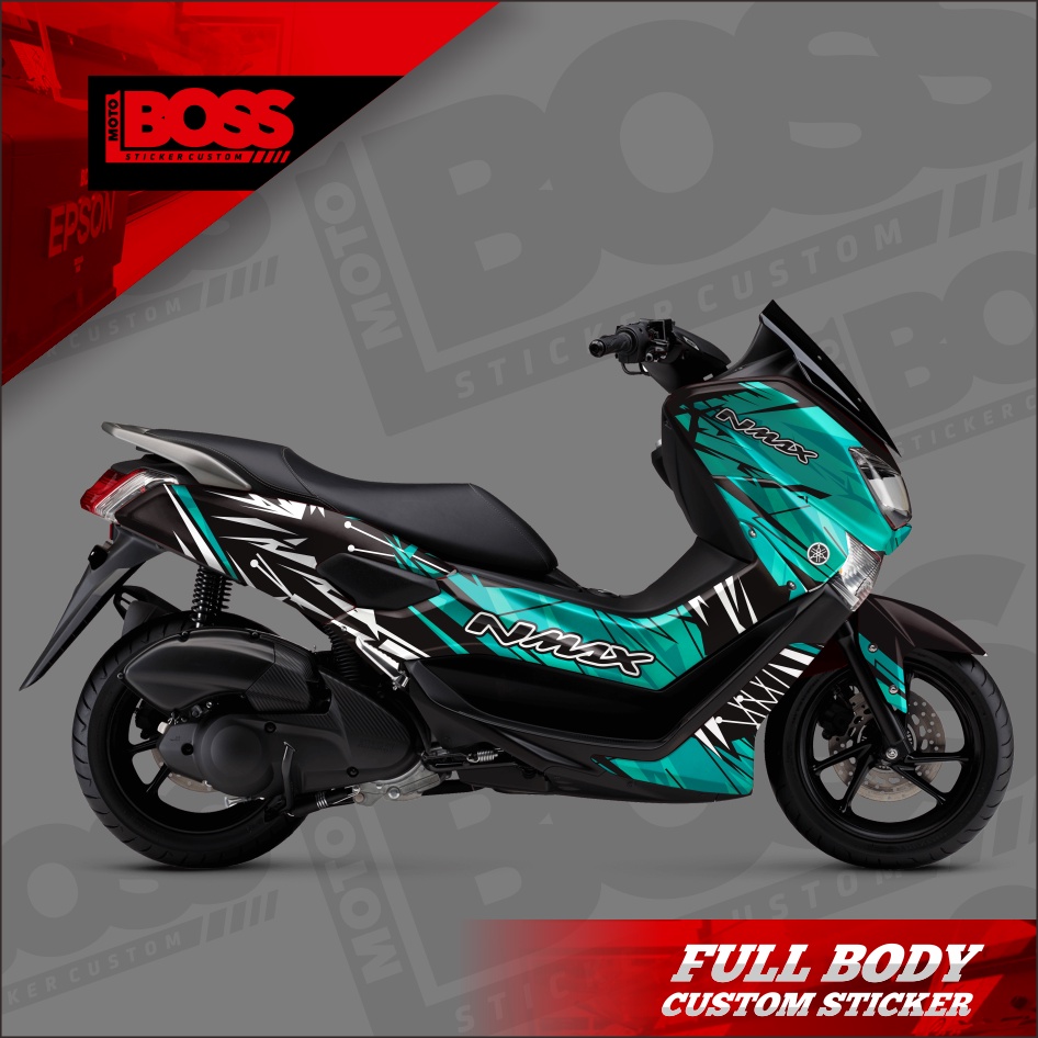 Decal Sticker Stiker Yamaha Nmax 2016 2017 2018 2019 Full Body Striping Full Body Nmax Old Stiker De