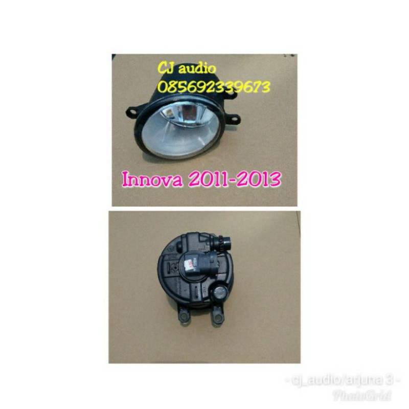 lampu kabut fog lamp foglamp Toyota Innova 2011 2012 2013