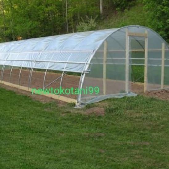 Plastik UV 14% lebar 3 meter tebal 200 micron ECERAN untuk green house atap penjemuran atap kolam