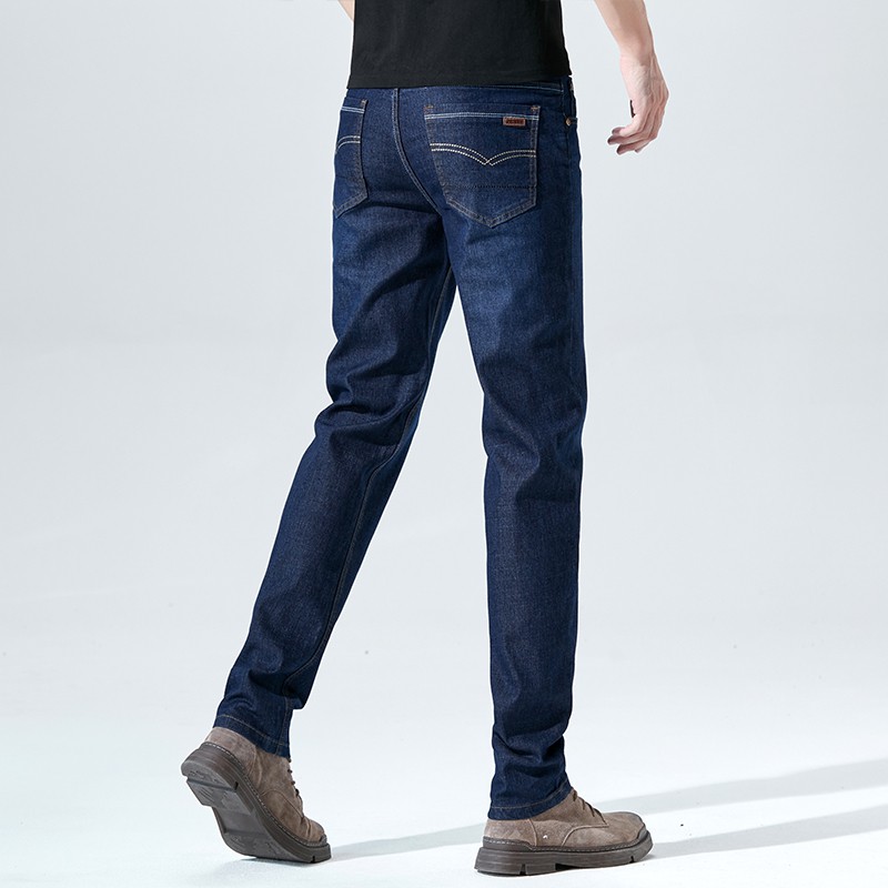 Bosgo Celana panjang jeans standart Pria warna Hitam dan Biru  Jeans Celana Panjang /celana jeans pria cowok