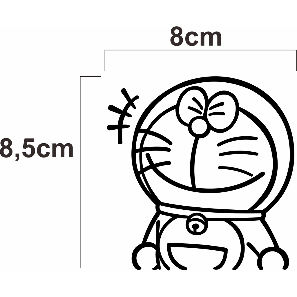 

Stiker cutting gambar doraemon, sticker doraemon