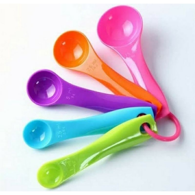 Sendok Takar Set 5 in 1 Measuring Spoon Alat Takar Bumbu