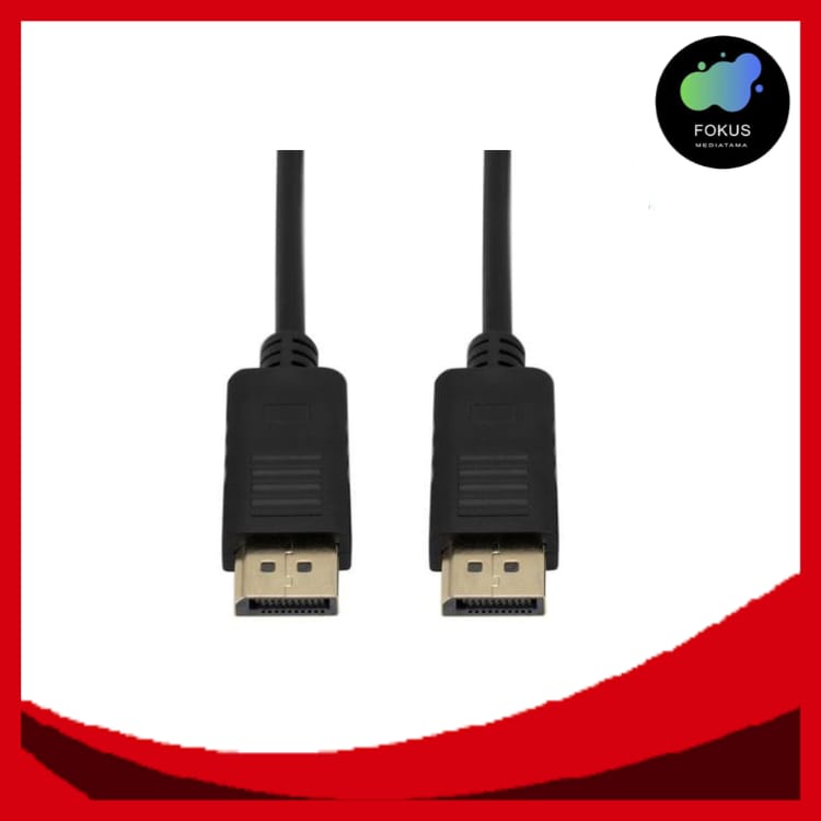 Cable DP 1.8M Display Port Male TO Male / Kabel Display 1.8M KODE 19001