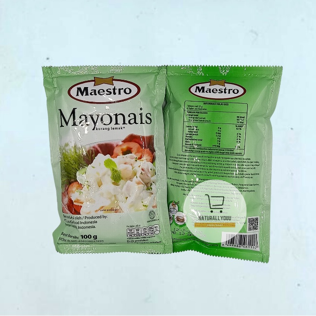 Maestro Mayonnaise Mayones Mayonais 100Gram