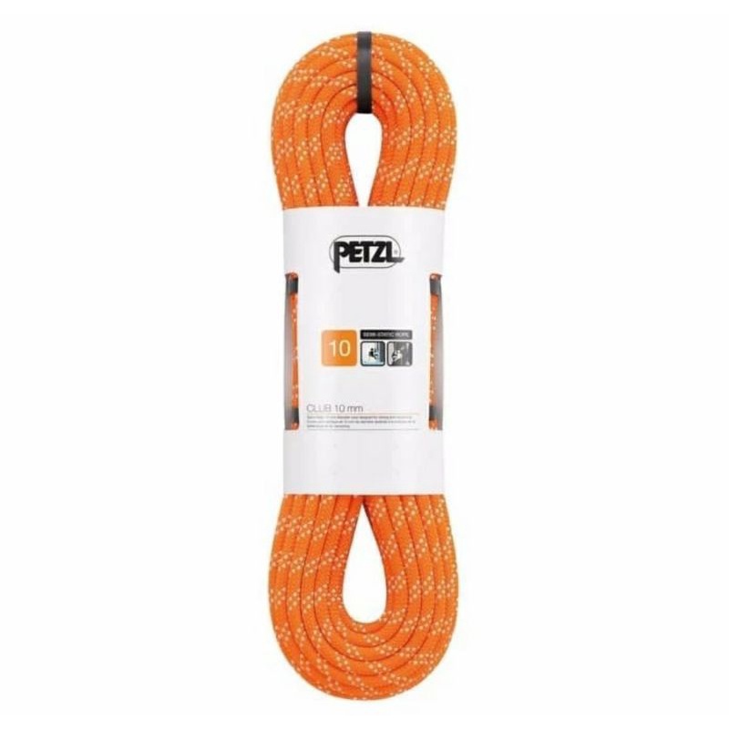 PETZL CLUB SEMI-STATIC ROPE 10MM X 200M ORANGE