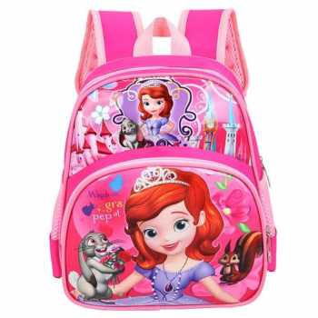 SUNEIGHT Tas Ransel Sekolah Anak Lucu Karakter Sofia The First