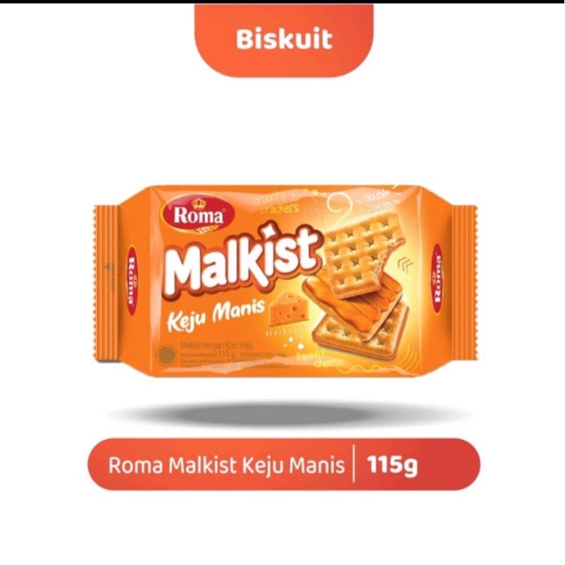 

ROMA MALKIS KEJU MANIS 115GR