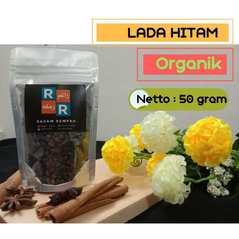 

Lada Hitam perbungkus 50 gr (melindungi tubuh dari kanker dan penyakit)